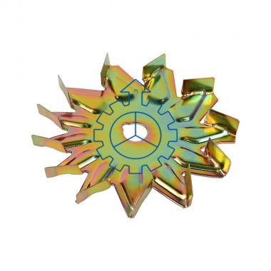 Fan wheel, alternator