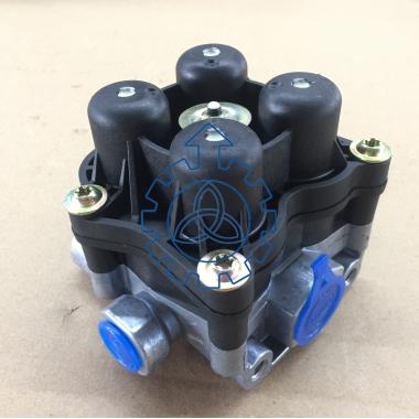 Four circuit protection valve