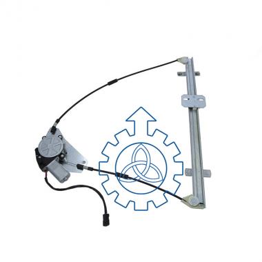 Left Window regulator electrical with motor