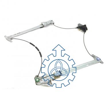 Left Window regulator with motor