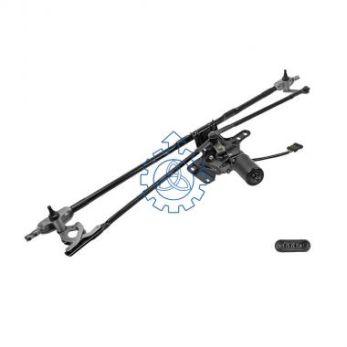 Wiper linkage with motor