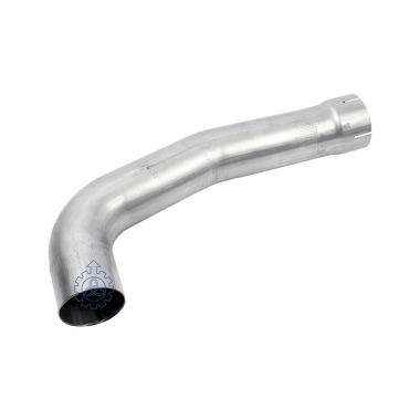 Front exhaust pipe